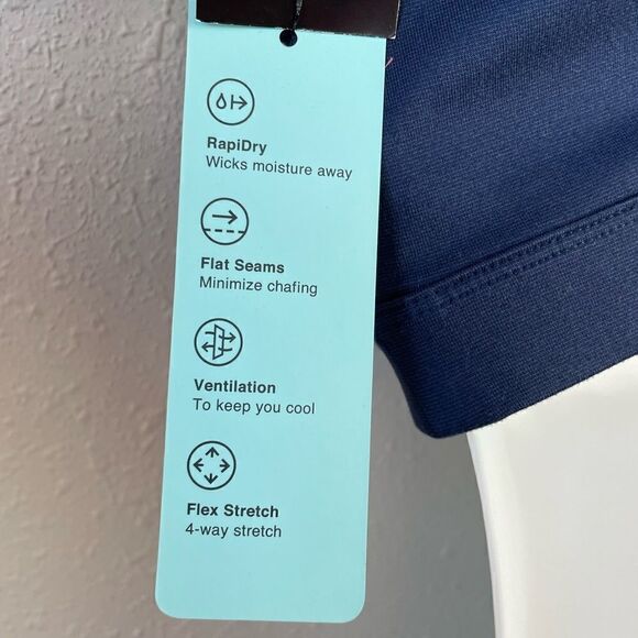 NWT Ideology Navy Blue Sports Bra Size S - Picture 4 of 4